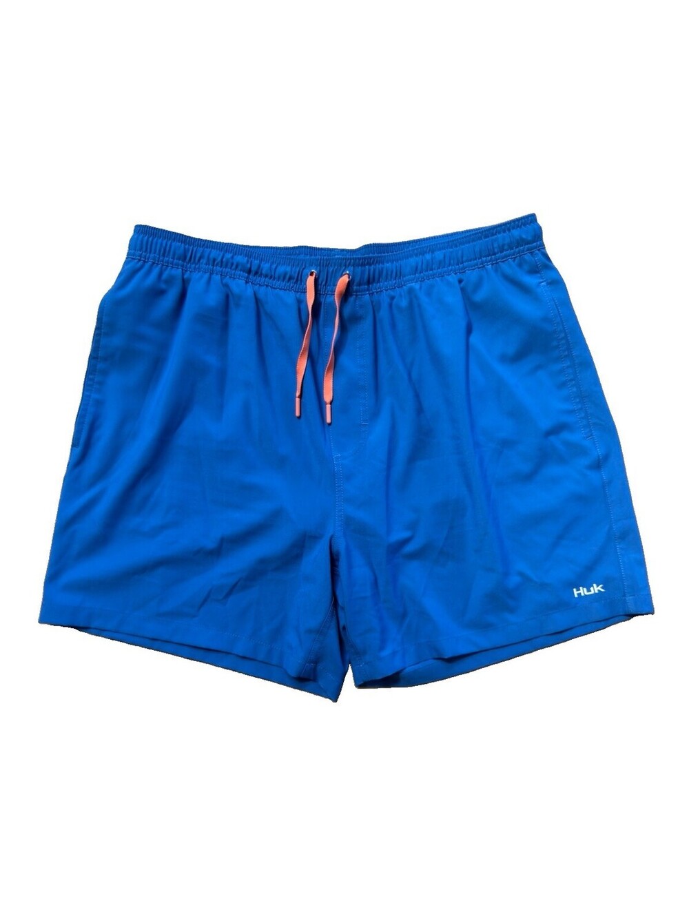 Huk Men’s XL Swim Trunks Board Shorts Quick Dry Lined Fishing Beach 6” Inseam